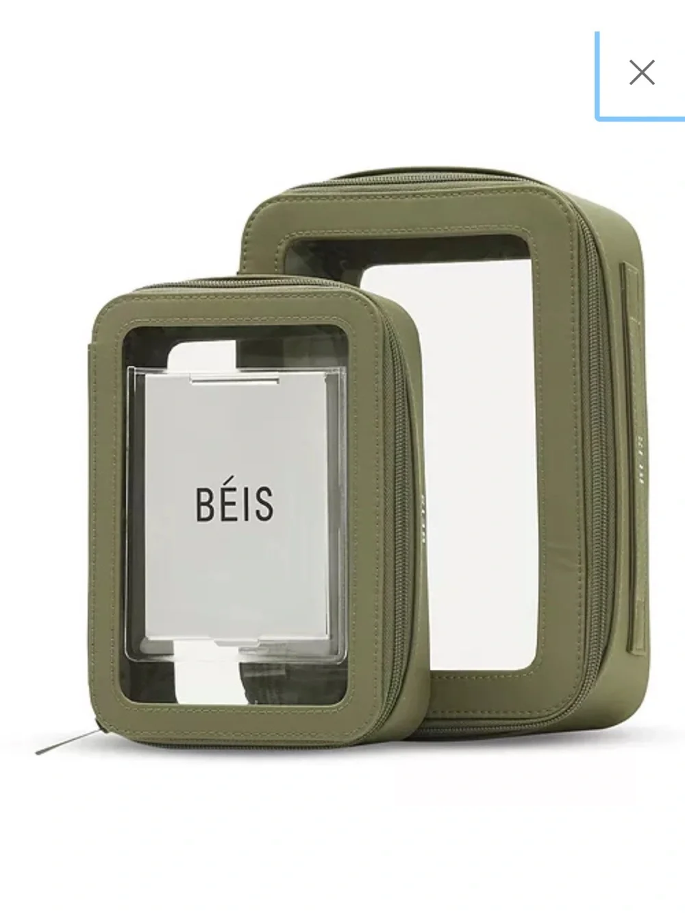 BEIS In Flight Cosmetic Travel Set - Picture 2 of 3